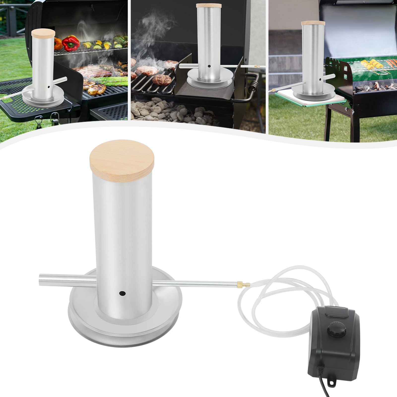 Home Cooking Restaurants - Electric Cold Smoke Generator Stainless Steel