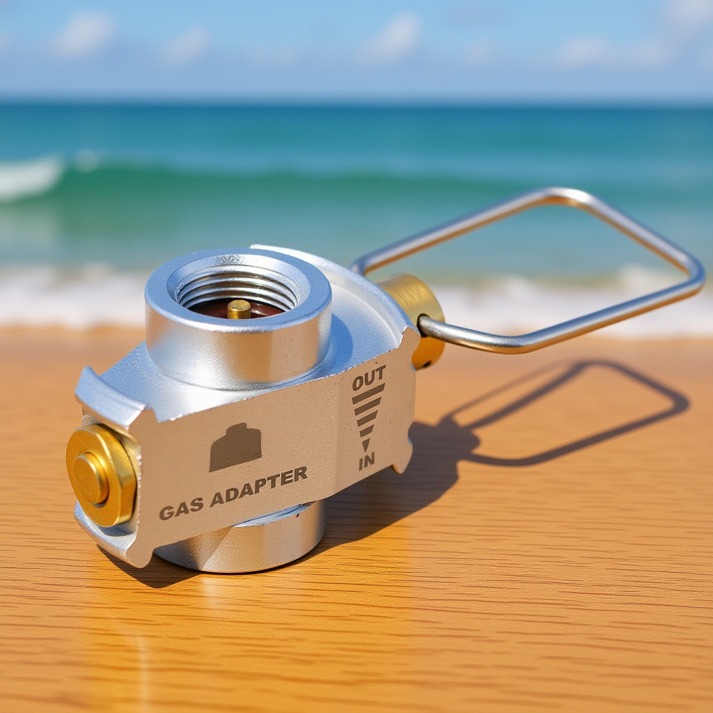 Home Cooking Gas - Camping Gas Adaptor Valve Flip Fuel