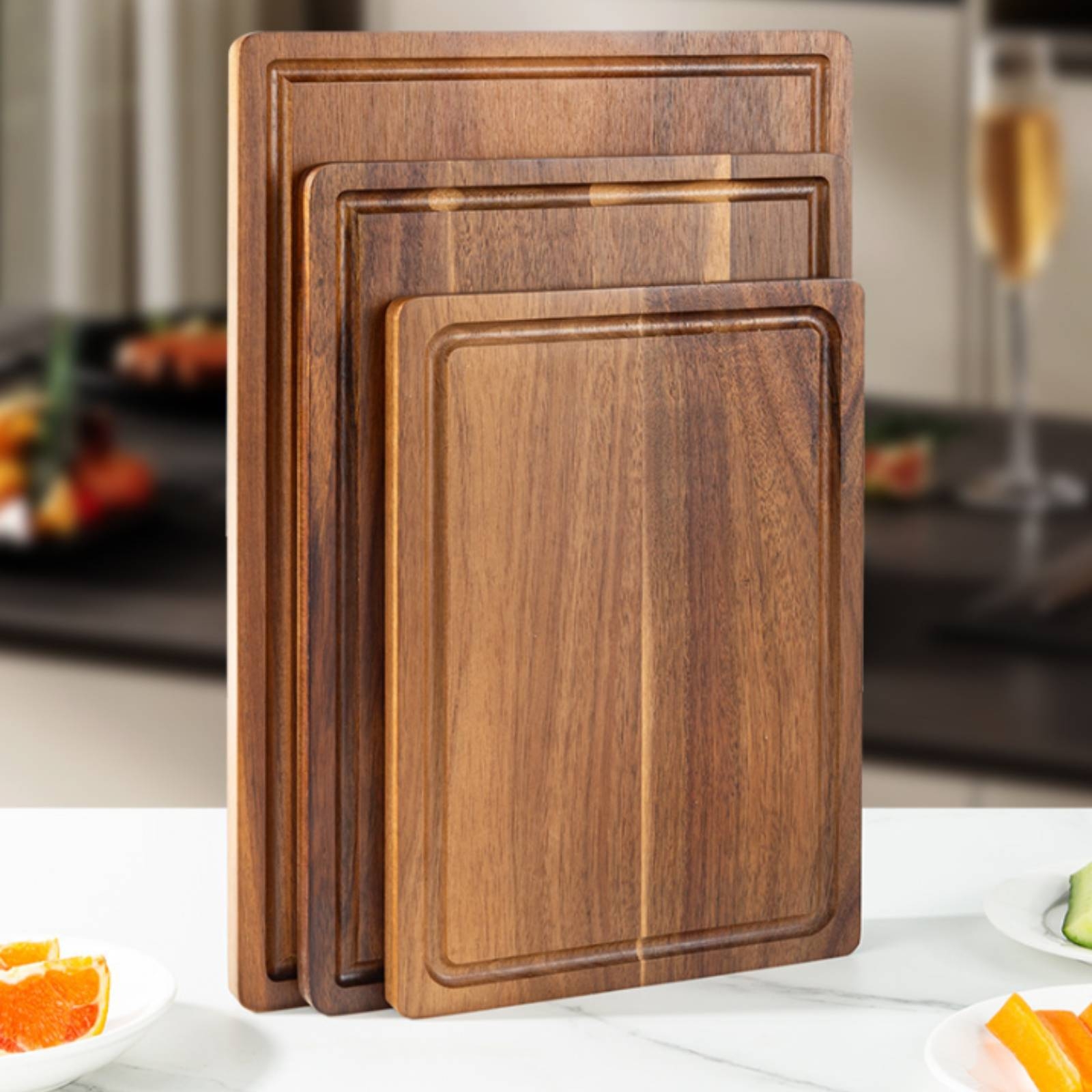 3 Pieces Cutting Board with Ju - Home Cooking Usa recension och pris