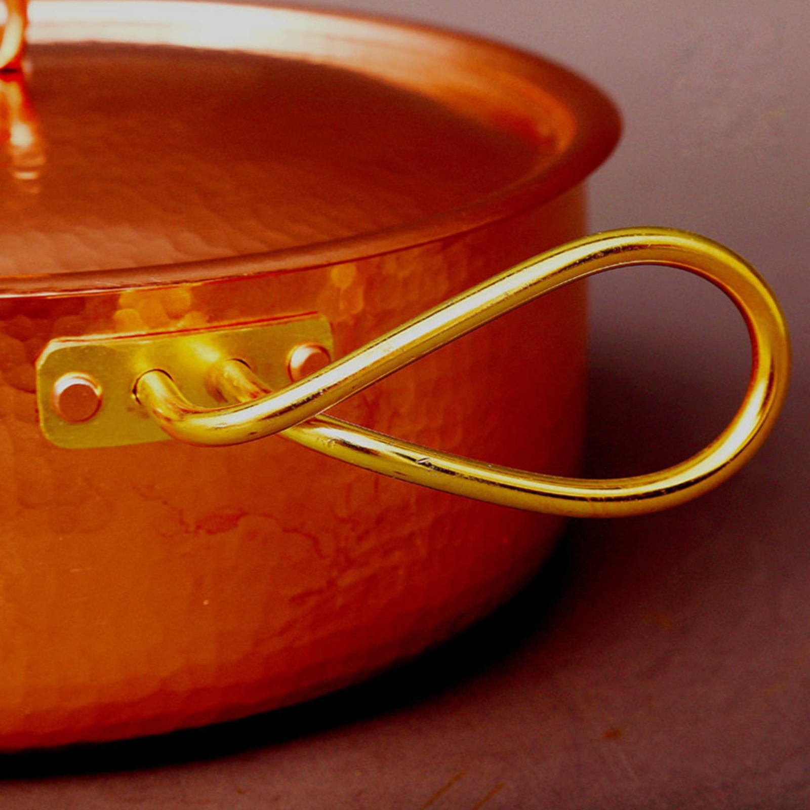 Copper Pot with Lid Elegant Ha - Home Cooking Restaurants recension och pris