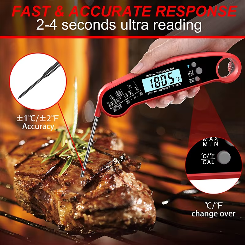 Digital Meat Thermometer High  - Home Cooking Help recension och pris
