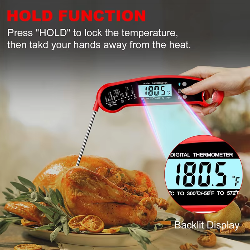 Digital Meat Thermometer High  - Home Cooking Help recension och pris