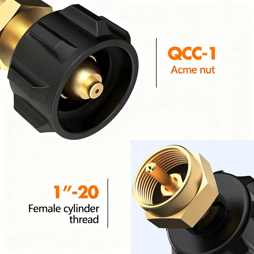 1pc Propane Refill Adapter for - Home Cooking Gas recension och pris