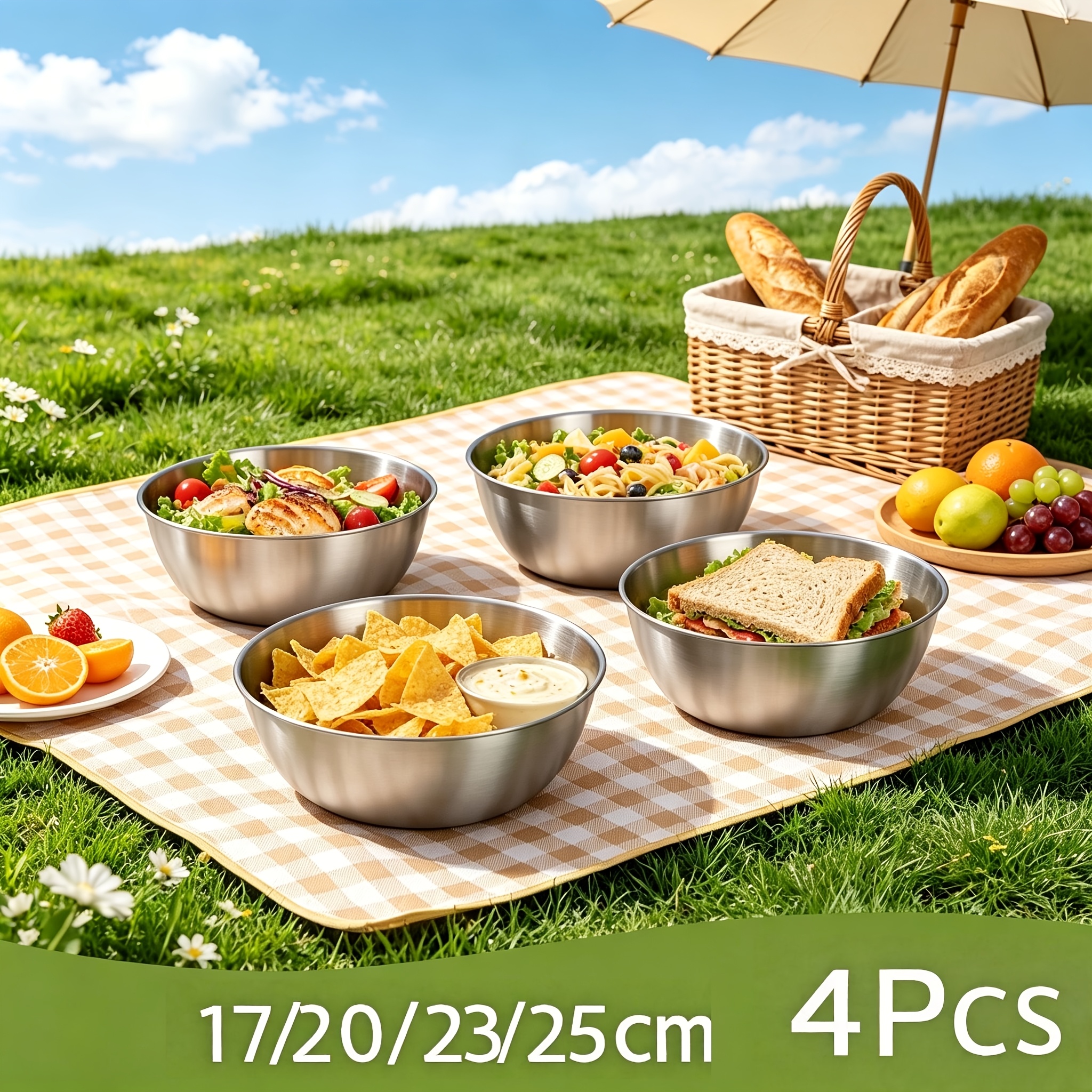 4Pcs, 17/20/23/25cm Multifunct - Home Cooking Meals recension och pris
