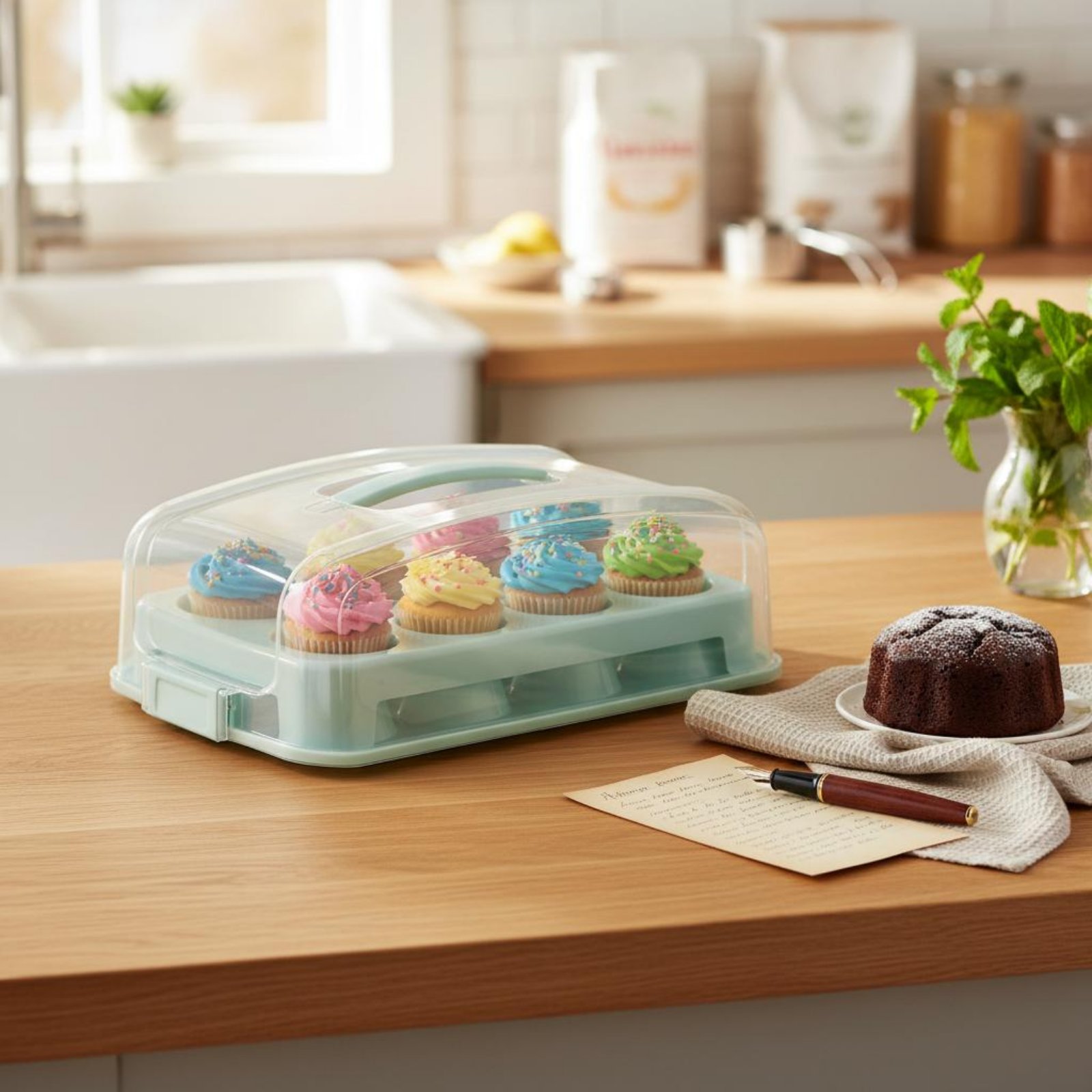Rectangular Dessert Container  - Home Cooking Usa recension och pris