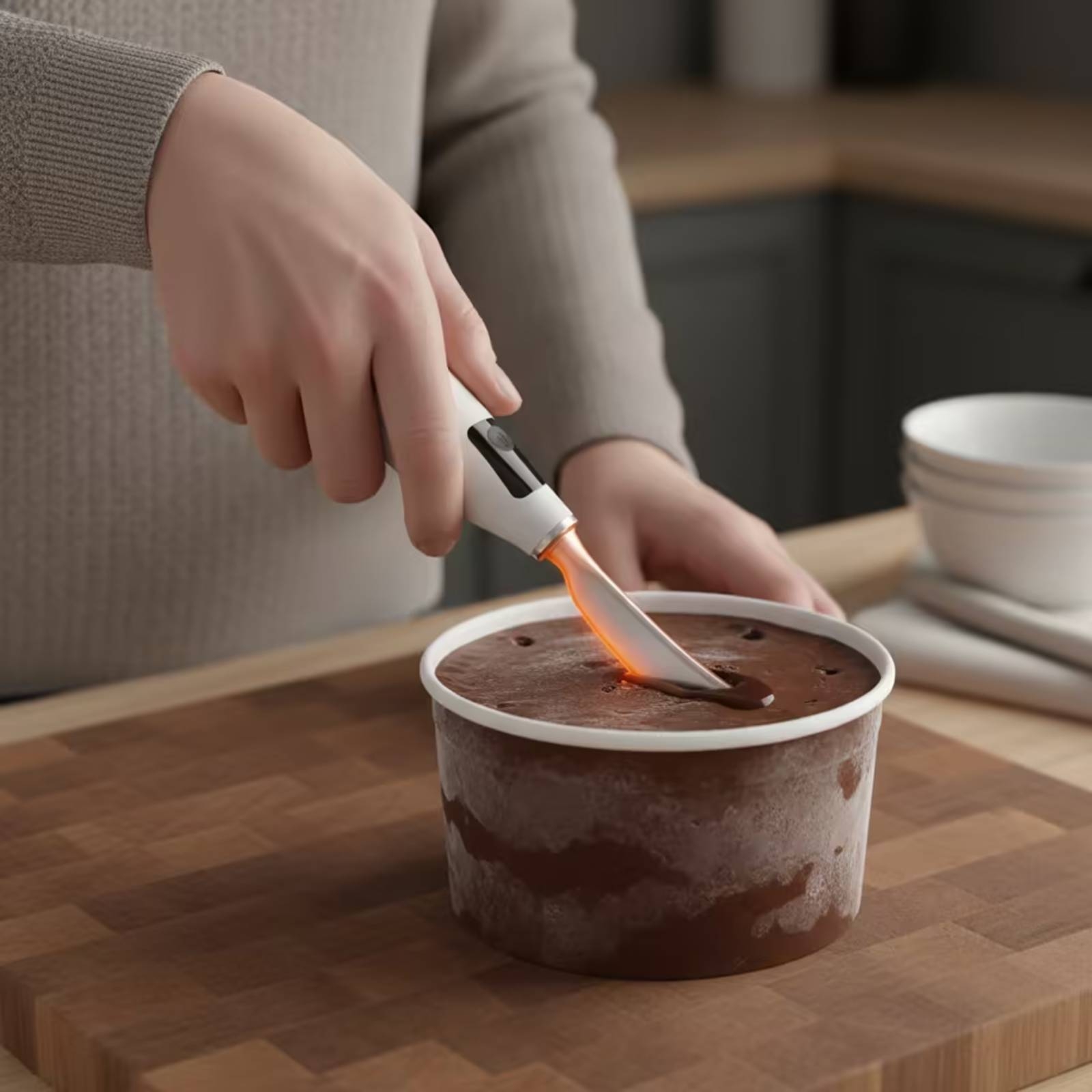 Rechargeable Electric Ice Crea - Home Cooking Usa recension och pris