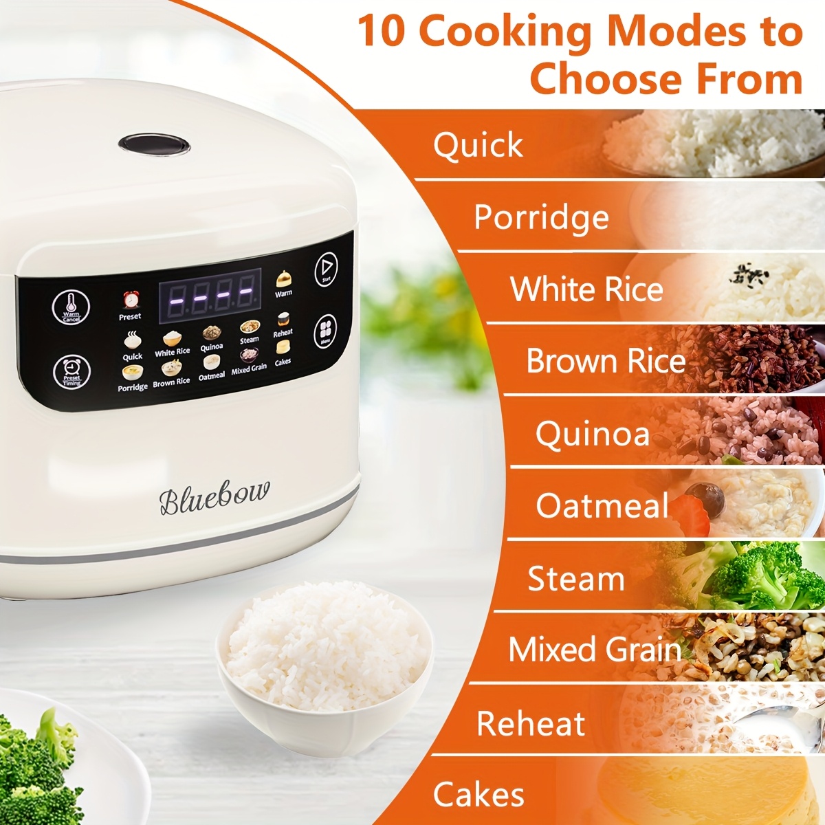 Smart Rice Cooker with Auto Ke - Home Cooking Menu recension och pris