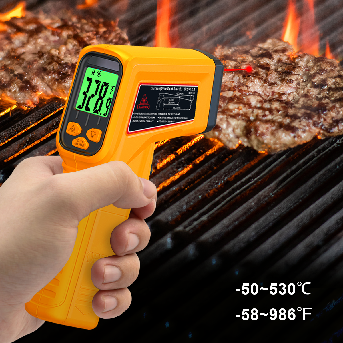 Infrared Thermometer Non-Conta - Home Cooking Help recension och pris