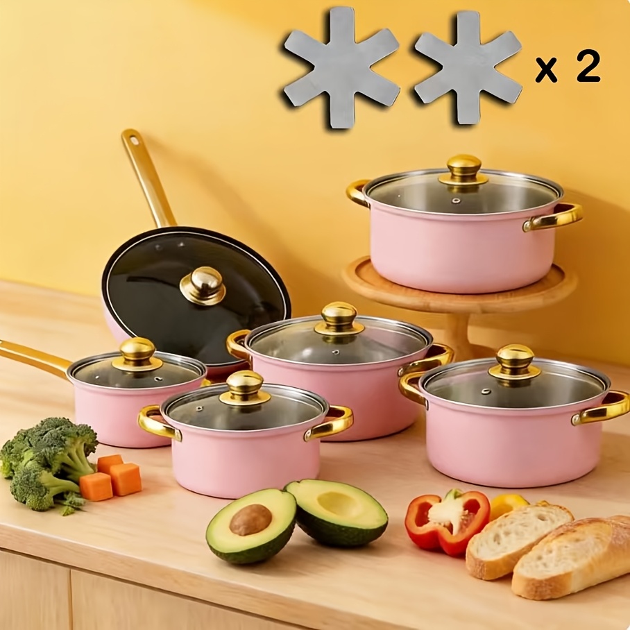 14pcs Stainless Steel Cookware - Home Cooking Restaurants recension och pris