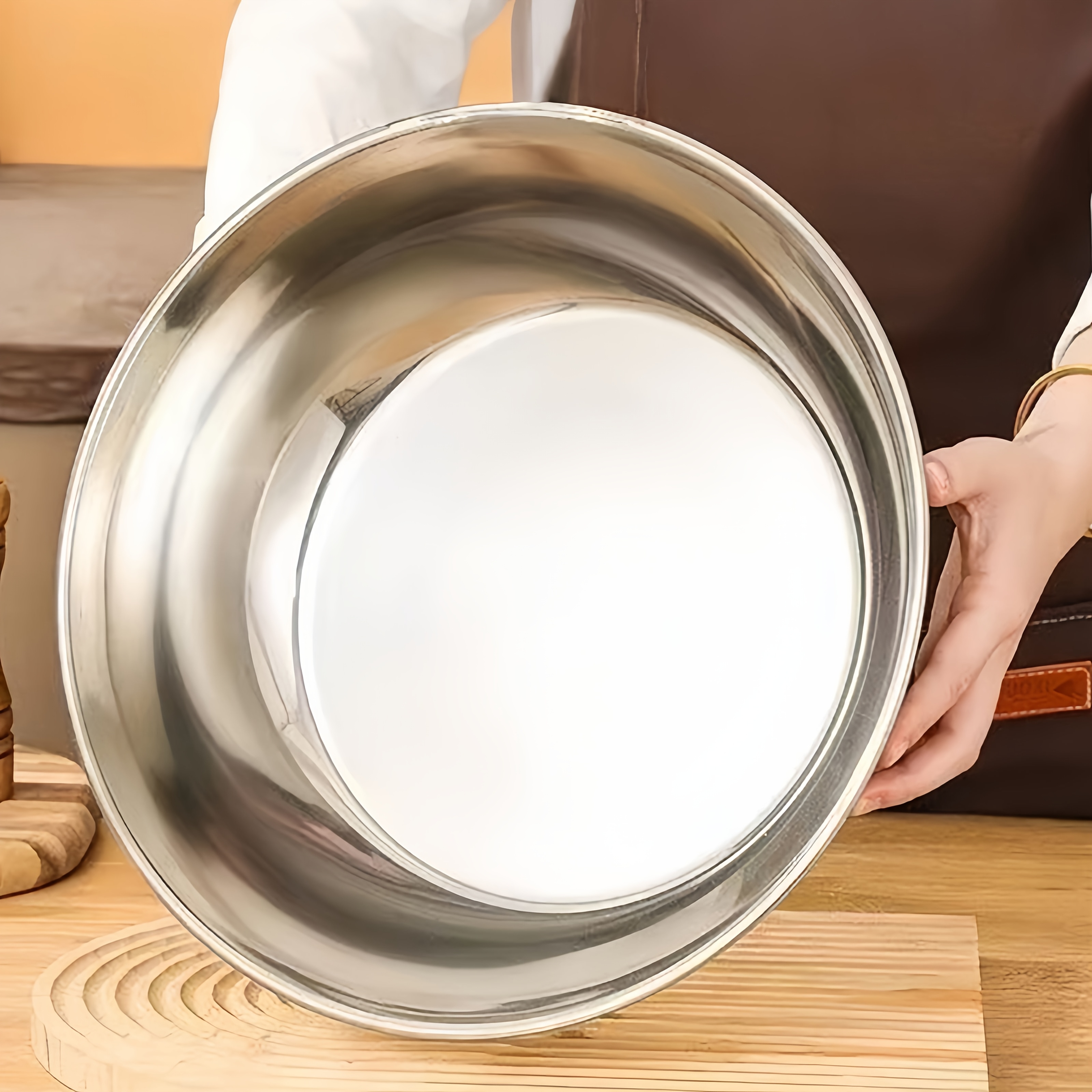 1Pcs, 32cm Stainless Steel Mix - Home Cooking Dishes recension och pris