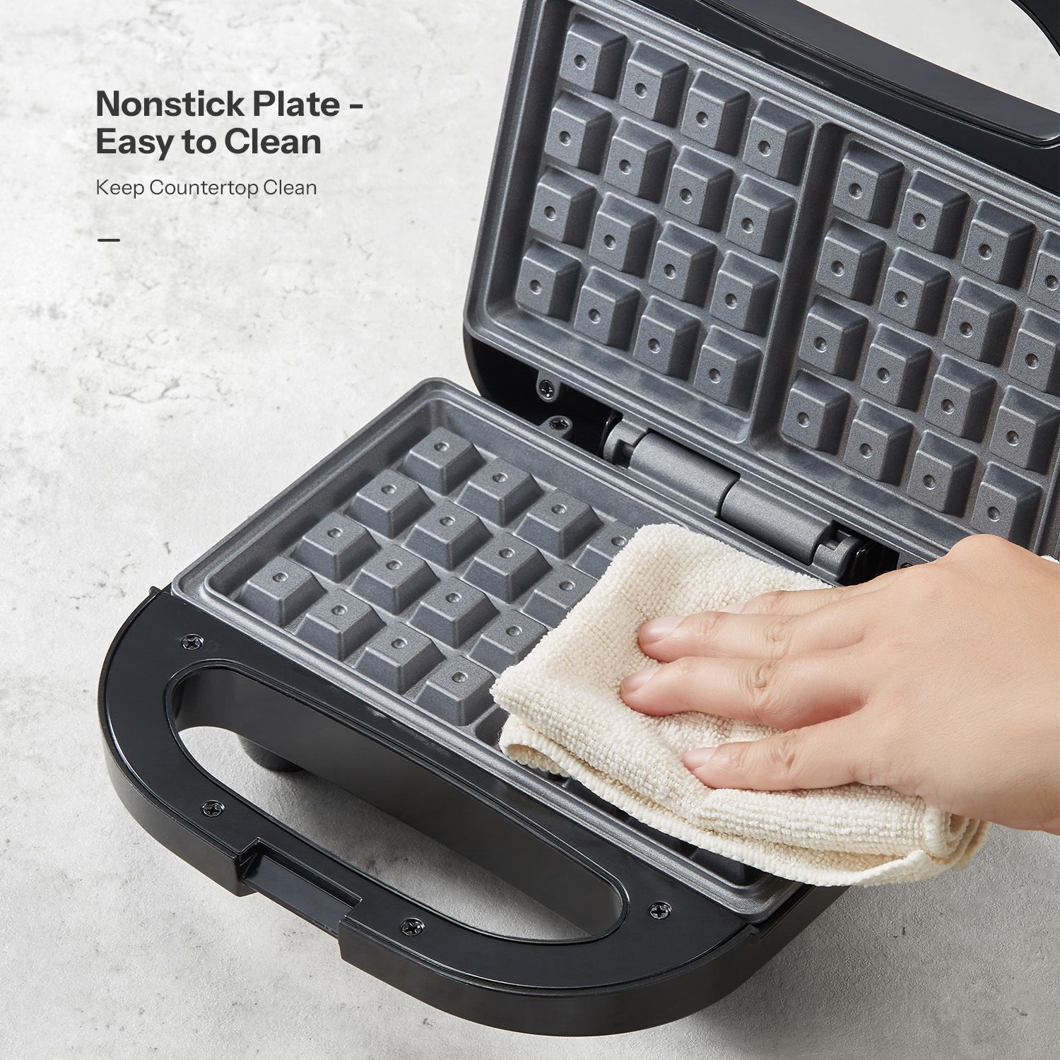 2-Slice Belgian Waffle Maker,  - Home Cooking Electric recension och pris
