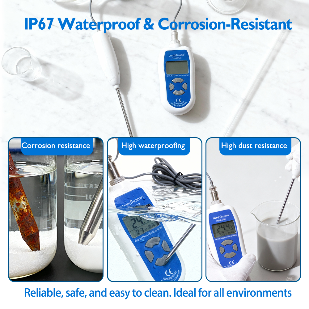WENMEICE Waterproof Digital Th - Home Cooking Meals recension och pris