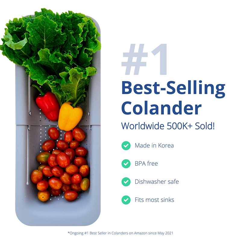 Over The Sink Colander Straine - Home Cooking Meals recension och pris