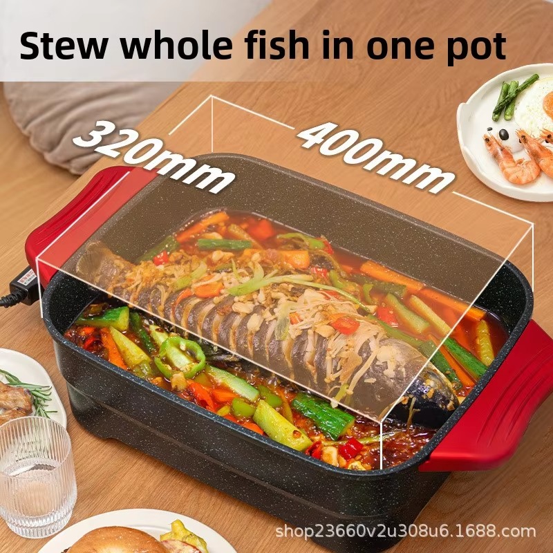 Electric Hot Pot Home Use Mult - Home Cooking Usa recension och pris
