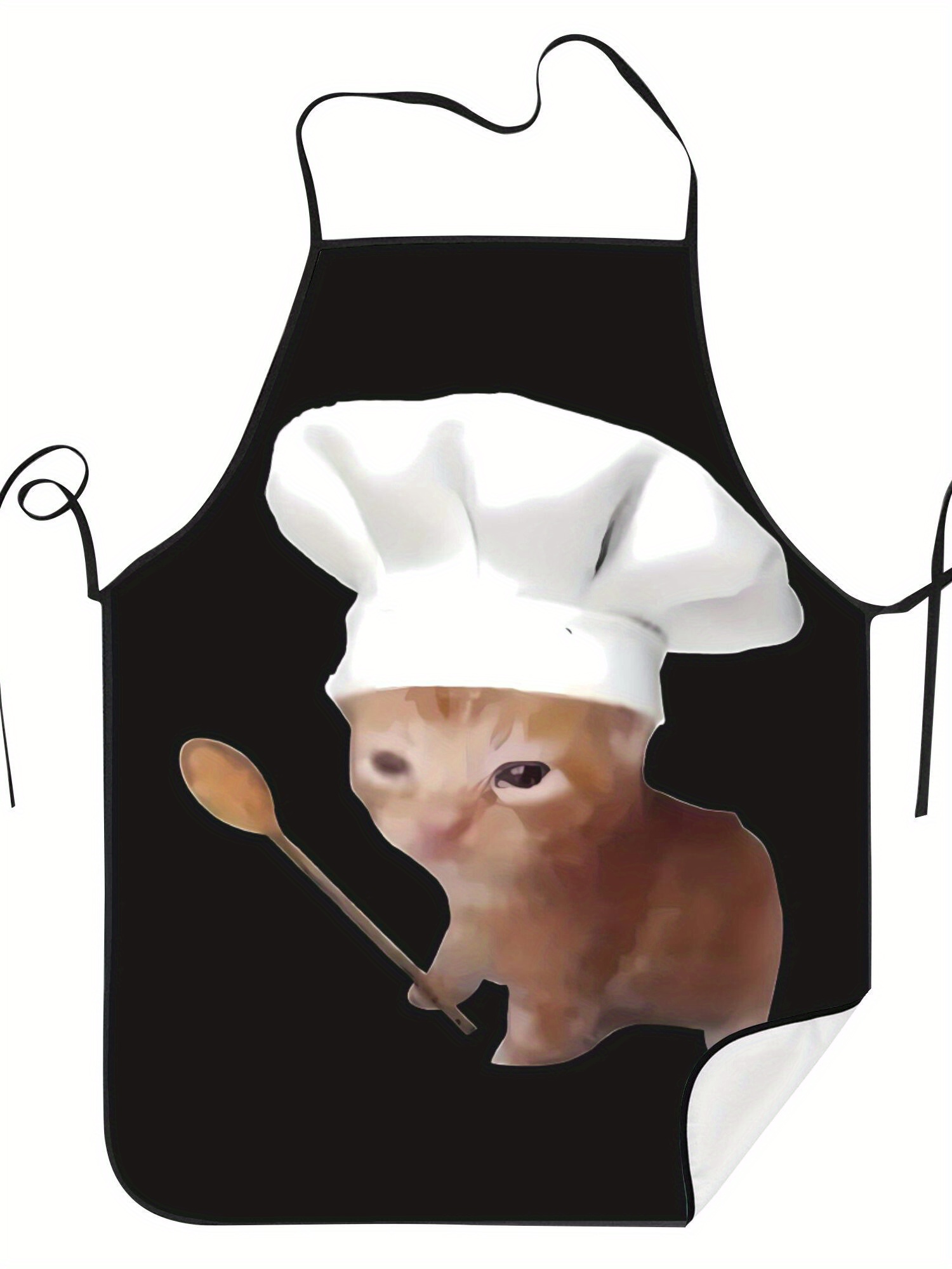 Funny Chef Crying Cat Apron Ki - Home Cooking Meals recension och pris