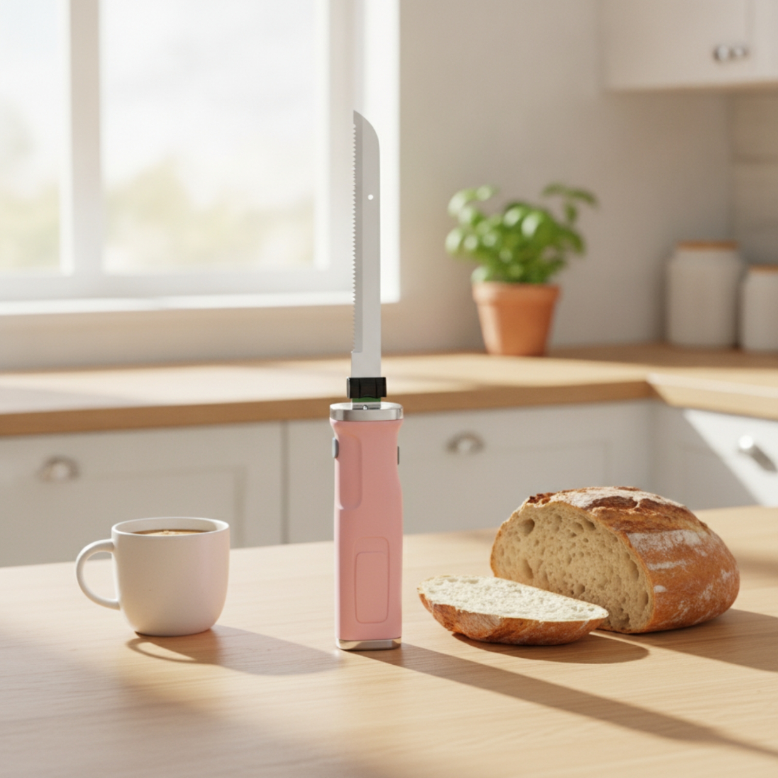 Electric Bread Slicer Handheld - Home Cooking Electric recension och pris