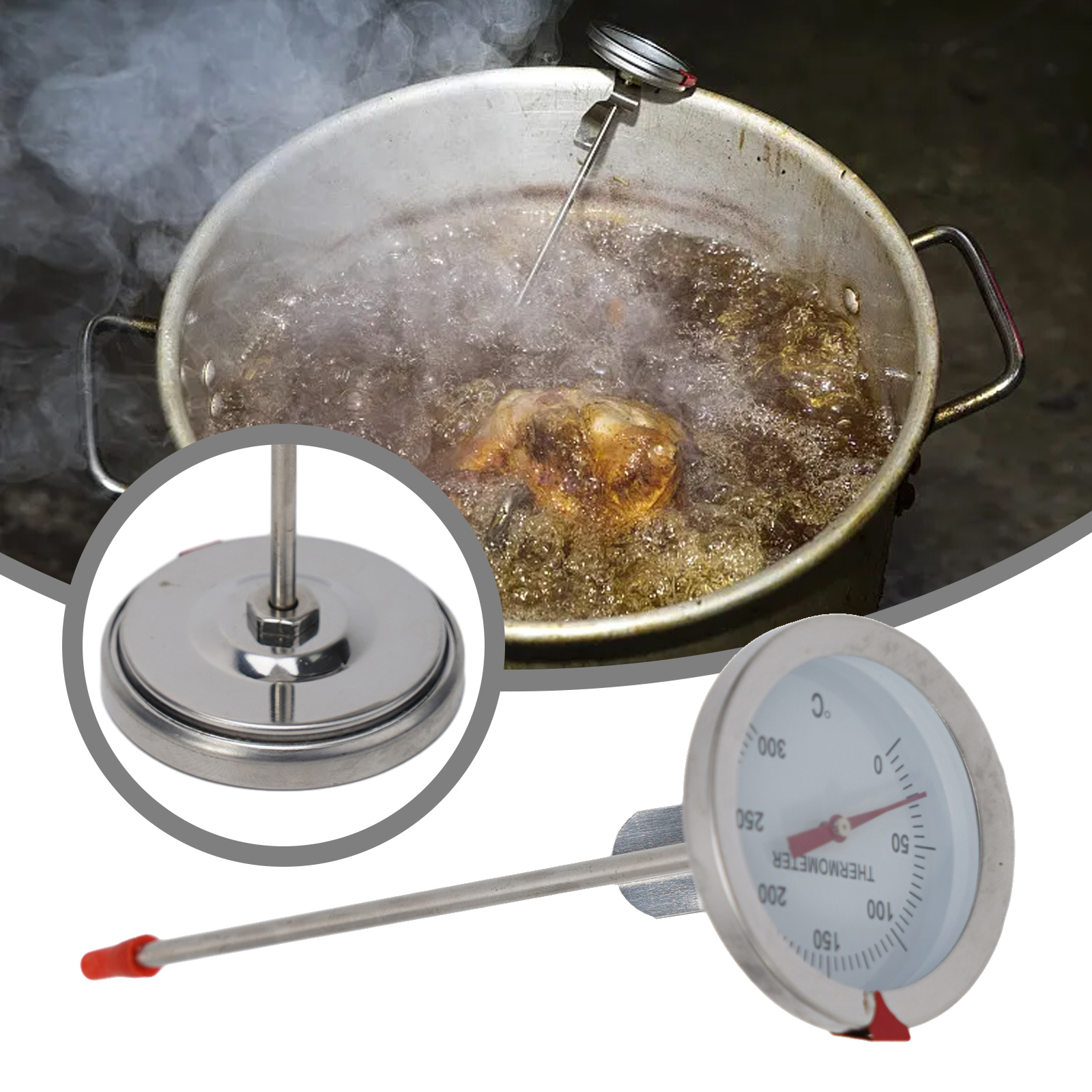 Stainless Steel Probe Thermome - Home Cooking Help recension och pris