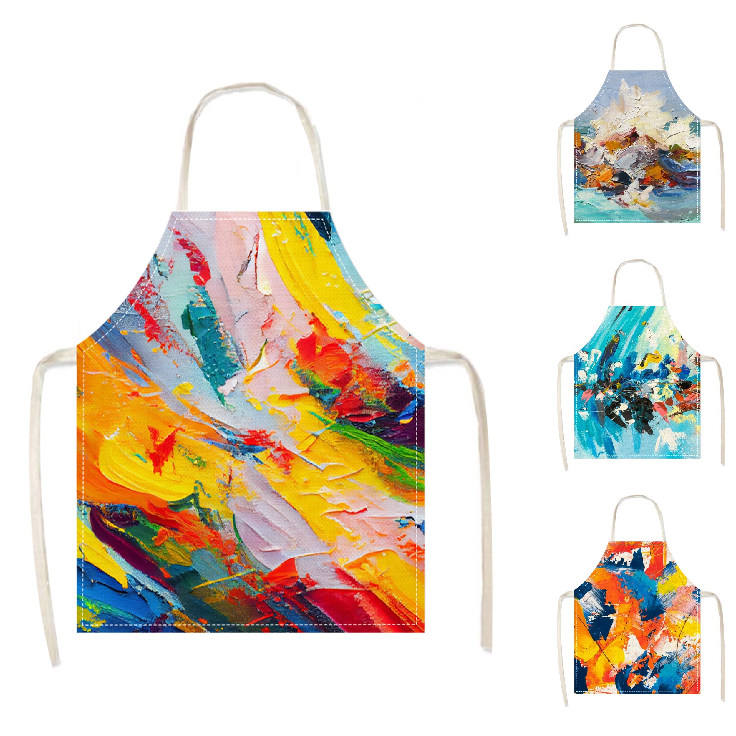 Vibrant Abstract Oil Painting  - Home Cooking Meals recension och pris