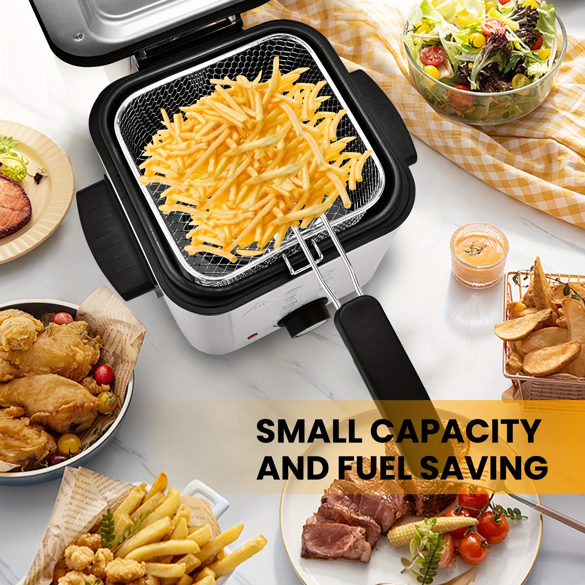 Electric Deep Fryer – 1800W/15 - Home Cooking Meals recension och pris
