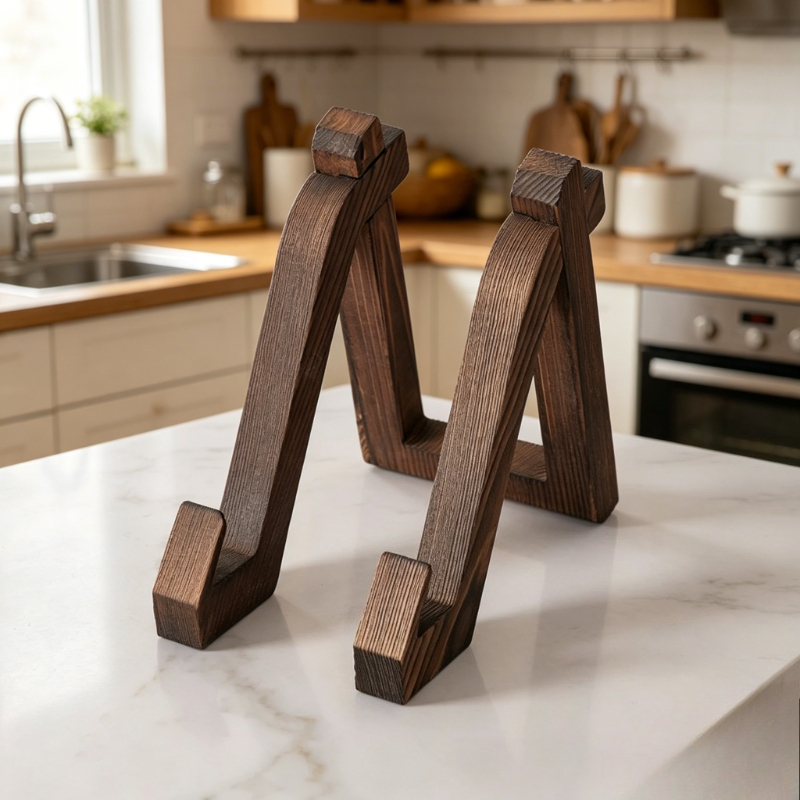 1PC Wooden Cooking Recipe Hold - Home Cooking Menu recension och pris