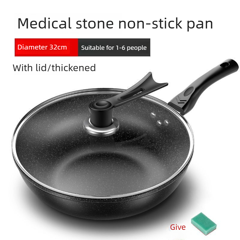 Maifan Stone Cooking Pan Less  - Home Cooking Usa recension och pris