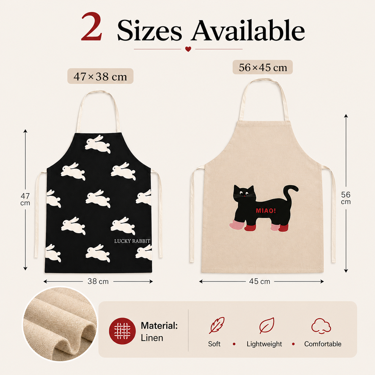 Cute Black Cat White Rabbit Li - Home Cooking Meals recension och pris