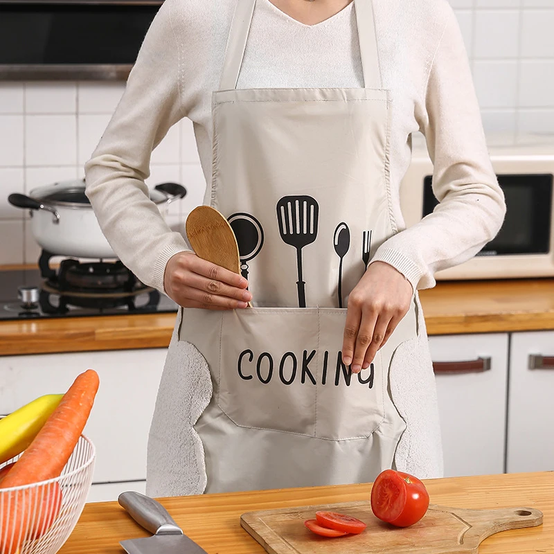 Apron Waterproof Oilproof Can  - Home Cooking Meals recension och pris