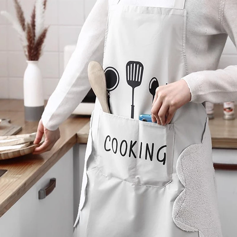 Apron Waterproof Oilproof Can  - Home Cooking Meals recension och pris