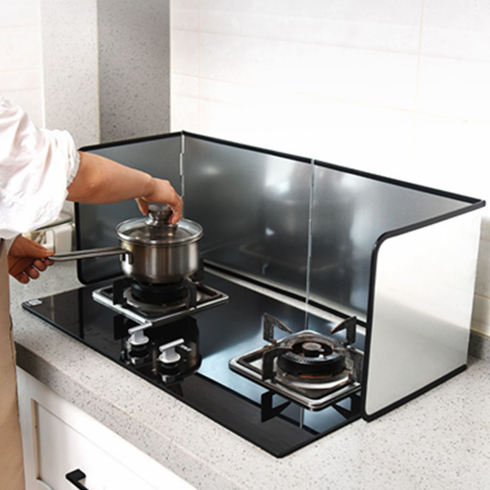 Oil Splash Guard Foldable Anti - Home Cooking Restaurants recension och pris