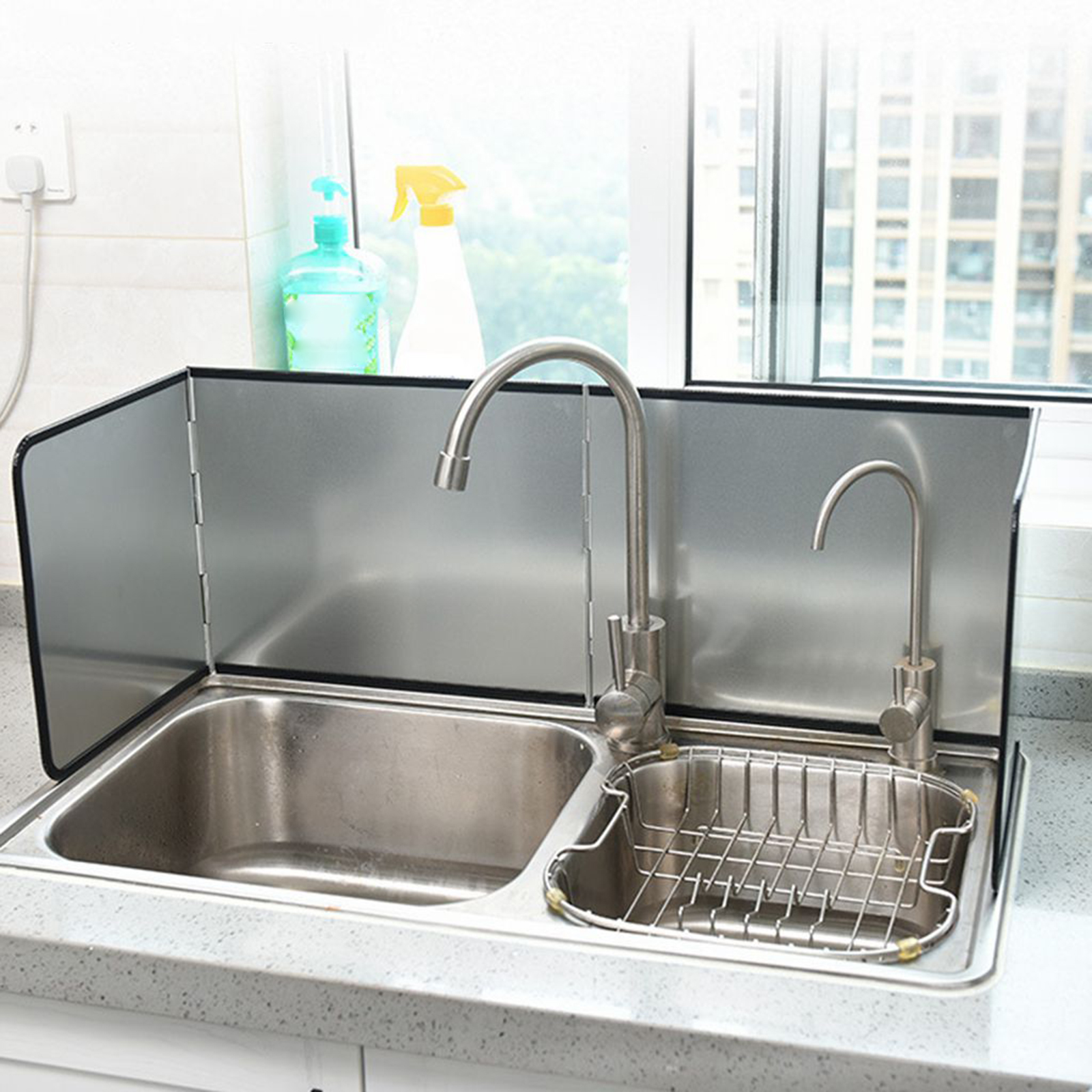 Oil Splash Guard Foldable Anti - Home Cooking Restaurants recension och pris