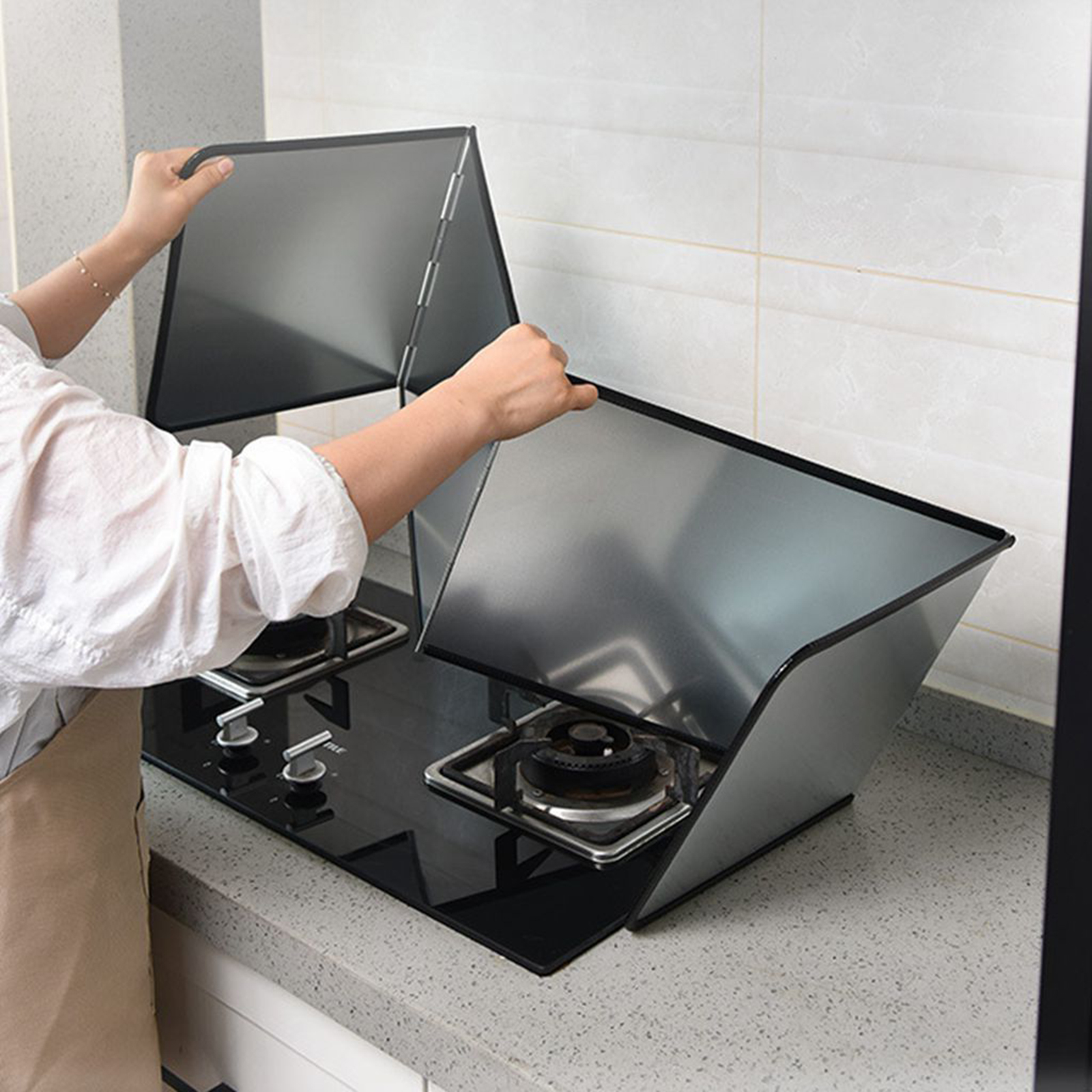 Oil Splash Guard Foldable Anti - Home Cooking Restaurants recension och pris