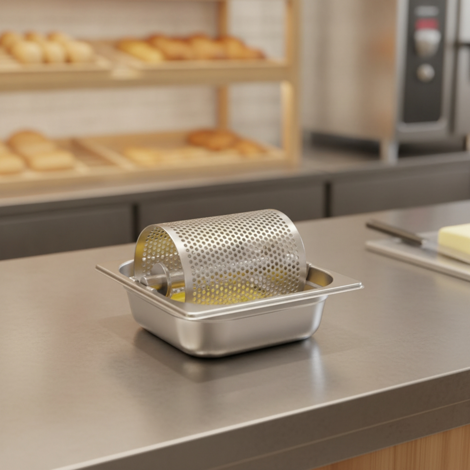 Butter Roller with Tray Stainl - Home Cooking Usa recension och pris