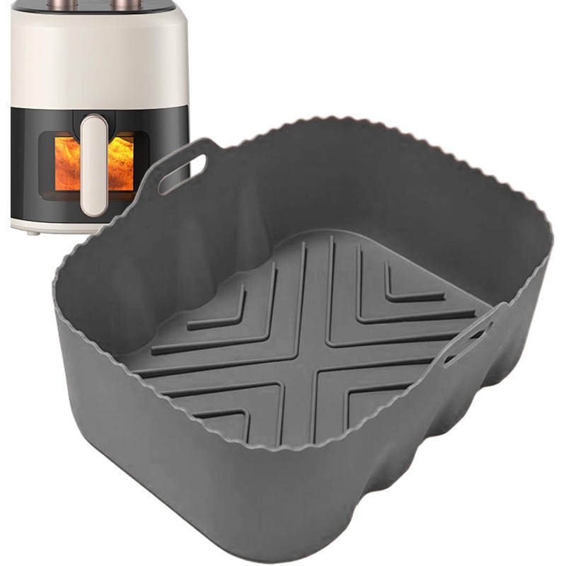 Reusable Silicone Air Fryer Li - Home Cooking Help recension och pris